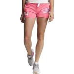 Shorts de sport Superdry roses Taille L look fashion pour femme 