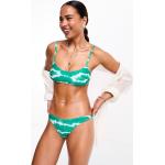 Hauts de bikini Superdry verts à motif tie-dye en lycra Taille XS pour femme en promo 