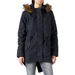 Superdry Military Fishtail Parka, Scout Navy, S Femme