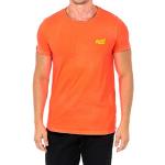 T-shirts Superdry orange à manches courtes à manches courtes à col rond Taille L look fashion pour homme 