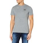 T-shirts Superdry gris à logo à manches courtes bio à manches courtes Taille XS look fashion pour homme en promo 