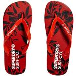 Tongs  Superdry Hibiscus rouges Pointure 43 look fashion pour homme 