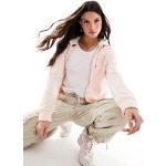 Sweats Superdry roses à logo métalliques à capuche Taille XL look casual pour femme 