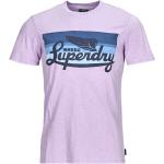 T-shirts Superdry violets Taille XXL pour homme 