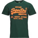 T-shirts Superdry verts Taille 3 XL pour homme en promo 