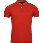 Polos Superdry rouges Taille 3 XL look fashion pour homme 