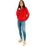 Sweats Superdry rouges à capuche Taille XL look fashion pour femme 