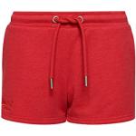 Bermudas Superdry rouges à logo en jersey Taille XS look fashion pour femme 