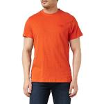 T-shirts Superdry orange à manches courtes bio à manches courtes Taille XL look fashion pour homme en promo 