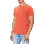 T-shirts Superdry orange à manches courtes bio à manches courtes Taille S look fashion pour homme 