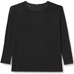 SUPERMOM T- Shirt Bourne à Manches Longues, Noir-P090, 44 Femme