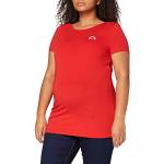 SUPERMOM Tee SS Embroidery T-Shirt de Maternité, Rouge (Chinese Red P459), 42 (Taille Fabricant: Large) Femme