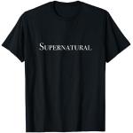 T-shirts Super.Natural noirs à manches courtes Supernatural à manches courtes Taille S classiques pour homme 