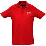 Polos de rugby rouges Taille XXL look fashion 