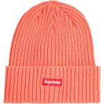 Supreme bonnet à patch logo - Orange