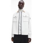 Vestes de sport de créateur Calvin Klein blanches Taille XL pour homme en promo 