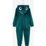 Pyjamas Vertbaudet vert foncé en peluche à motif hiboux Taille 8 ans pour garçon de la boutique en ligne Vertbaudet.fr 