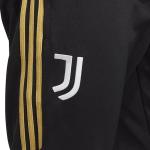 Sweats zippés noirs en polyester Juventus de Turin look fashion 