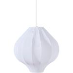 Suspensions design Miliboo ampoules E27 blanches en plastique romantiques 
