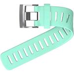 Bracelets de montre turquoise look sportif en silicone 