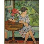 Suzanne Valadon - Young Girl in Front of a Window - Small - Matte Print