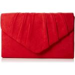 Pochettes SwankySwans rouges en velours look fashion pour femme 