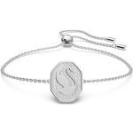 Bracelets en argent de créateur Swarovski gris en métal look fashion pour femme 