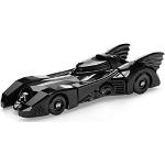 Statuettes Swarovski noires en cristal à motif ville Batman Batmobile 