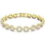 Bracelets en or de créateur Swarovski blancs en cristal look fashion pour femme en promo 