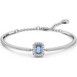 Bracelets de créateur Swarovski bleus en métal look fashion pour femme en promo 