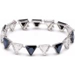 Bracelets de créateur Swarovski noirs en cristal pour femme 