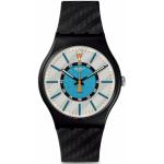 Montres Swatch New Gent noires look fashion 