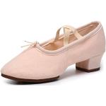 Chaussures de tango roses légères Pointure 39 look fashion pour femme 