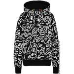 BOSS x Keith Haring sweat à capuche unisexe en coton avec motif artistique spécial