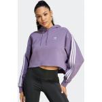 Sweats adidas Originals violets à motif ville à capuche Taille XL pour femme en promo 