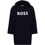 Homewear de créateur HUGO BOSS BOSS bleu foncé à logo en coton à capuche Taille M pour femme 