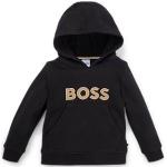 Sweats à capuche HUGO BOSS BOSS noirs à logo en coton de créateur Taille 6 ans pour garçon de la boutique en ligne Hugoboss.fr avec livraison gratuite 
