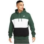 Sweats Nike verts en coton à capuche Taille S look color block pour homme en promo 