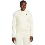 Sweats Nike Sportswear blancs en polaire à capuche Taille S look sportif pour homme 
