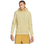 Sweats Nike Sportswear jaunes en coton à capuche Taille L look sportif pour homme en promo 