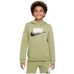 Sweats Nike Sportswear verts en coton à capuche Taille L look sportif pour homme en promo 