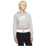 Sweats Nike Sportswear gris en polaire à capuche Taille XL look sportif pour femme en promo 