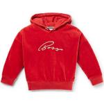 Sweats à capuche HUGO BOSS BOSS rouges à logo en velours de créateur Taille 6 ans pour garçon de la boutique en ligne Hugoboss.fr avec livraison gratuite 