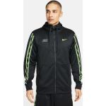Sweats zippés Nike Repeat noirs à capuche Taille XL look fashion pour homme en promo 