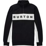 Sweats Burton noirs en polaire bio Taille S rétro pour homme 