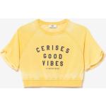 Sweatshirts Le Temps des Cerises jaunes look fashion pour fille de la boutique en ligne 3Suisses.fr 