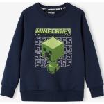 Sweats bleu marine en coton Minecraft Taille 12 ans pour garçon en promo de la boutique en ligne Vertbaudet.fr 
