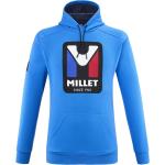 Sweats Millet bleu électrique en jersey bio à capuche Taille XL look sportif pour homme 