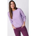 Gilets violets en coton à manches longues Taille 3 XL look sportif pour femme en promo 
