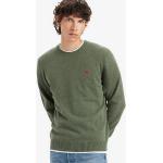 Pullovers Levi's vert olive à col rond Taille S look chic pour homme 
